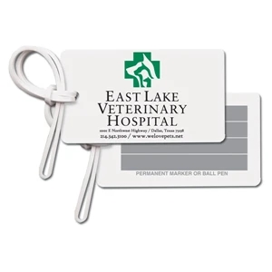 Bag & Luggage Tag - Large Rectangle - Spot Color