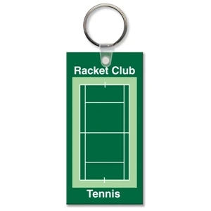 Key Tag - Rectangle - Spot Color