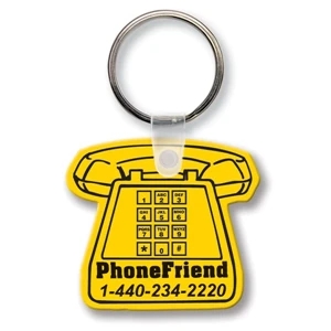 Key Tag - Phone - Spot Color