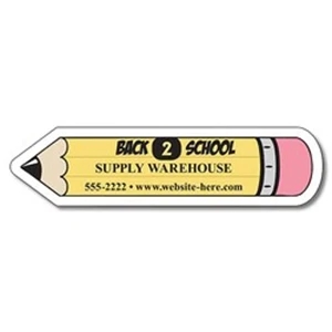 Magnet, Pencil Shape, 4" X 1", 25 Mil. Will Hold Paper, Pictures And More