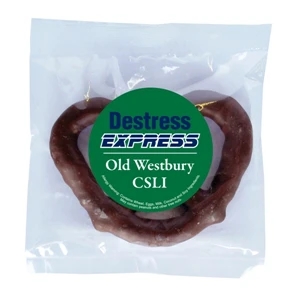 Chocolate Dude - Chocolate Pretzel Single. Chocolate Covered Pretzel In Sealed Bag,