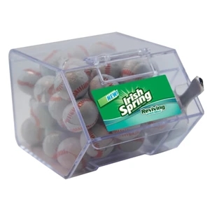 Food Gifts Superstore - Large Candy Bin With Chocolate Balls. Chocolate Balls In House Shaped Dispenser