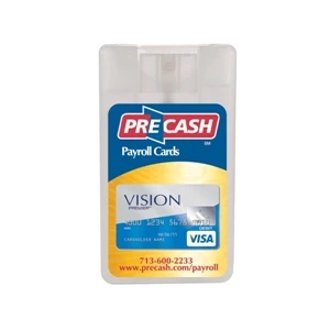 Hand Sanitizer Heros - Credit Card Hand Sanitizer Sprayer. Antibacterial Hand Sanitizer Credit Card Sprayer