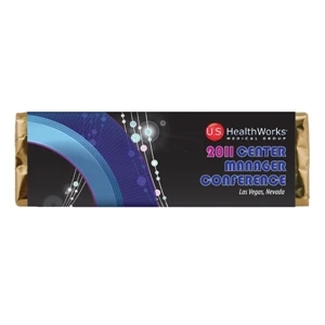 Chocolate Dude - Milk Chocolate Bar. 2 Oz. Milk Chocolate Candy Bar With 4 Color Process Wrapper