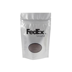 Food Gifts Superstore - Silver - Coffee Bag - .75 Oz. Fresh Ground Coffee In A Gift Bag
