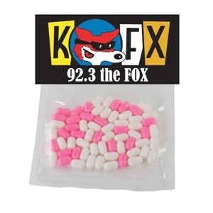 Candy King - Candy Bag (with Header Card) With Corporate Color Chocolate