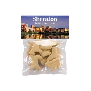 Candy King - Large Candy Bag (with Header Card) With Animal Crackers. Animal Crackers In Bag