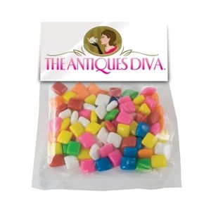 Candy King - Large Candy Bag (with Header Card) With Gum. Chewing Gum In Candy Header Bag