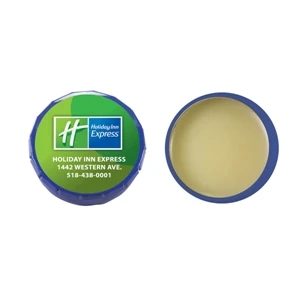 Lip Balm Flavor Mania - Lip Balm Snap Top Tin - Dark Blue. Snap Top Tin With Lip Balm/lip Gloss/moisturizer