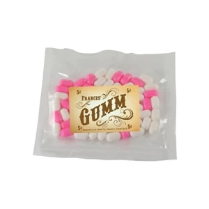 Candy King - Large Promo Candy Pack With Corporate Color Chocolate. Chocolate In Promo Pack