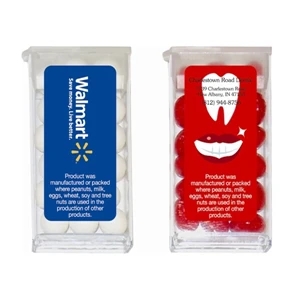 Mint Tin Maniacs - Small Pop-top Dispenser With Signature Peppermints. Breath Mints In Dispenser