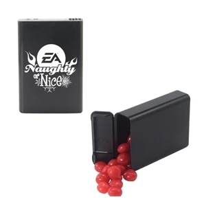 Candy King - Refillable Plastic Mint/candy Dispenser With Cinnamon Red Hots. Candy In Dispenser