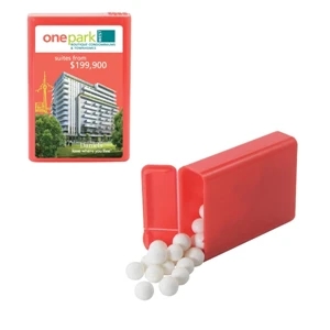 Candy King - Refillable Plastic Mint/candy Dispenser With Signature Peppermints. Breath Mints