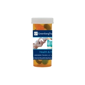 Candy King - Pill Bottle With Jelly Beans. Jelly Bean Candy In Pill Bottle
