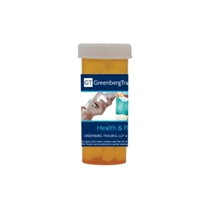 Candy King - Pill Bottle With Sugar-free Mints. Sugar Free Breath Mints In Pill Bottle