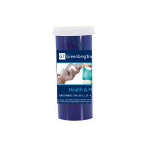Candy King - Pill Bottle With Cinnamon Red Hots. Cinnamon Red Hot Candy In Pill Bottle