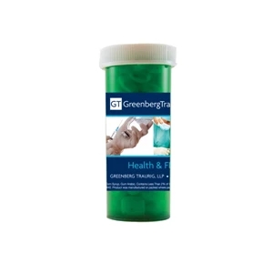 Candy King - Pill Bottle With Sugar-free Gum. Sugar Free Chewing Gum In Pill Bottle