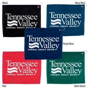 Sale 5-7 Day Production - Hemmed Color Towel With A Brass Grommet And Hook