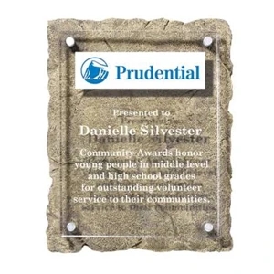 Rock Resin Award Plaque