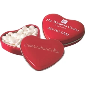 Micromints (r) - Sweet Heart Tin Filled With Approximately 1/2 Oz. Of Sugar-free Mints