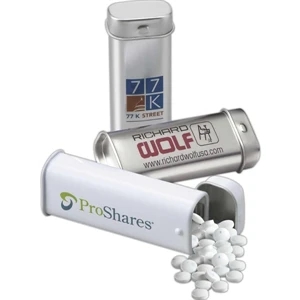 Slimline tin filled with MicroMints®