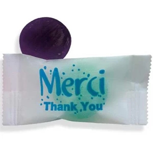 Stock Wrapped Individual "Merci" Candy