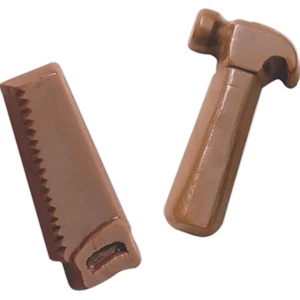1 oz. Chocolate Molded Saw