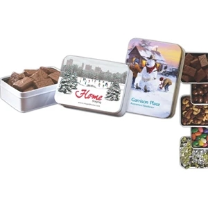 Keepsake Gift Tin with Sea Salt Caramels