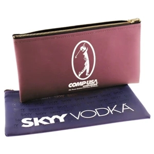 Nyloglo Deluxe Deposit Bag/organizer With Matching Stitching, W 10 1/2" X 5 1/2"