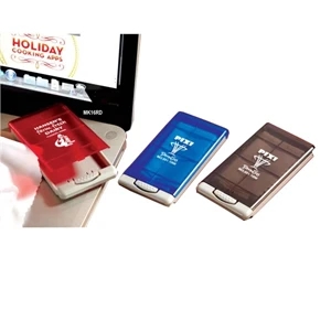 Pad Print - Compact Case Containing Microfiber Cloth For Cleaning Screens