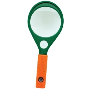 Dual Magnifying Glass With Large 3x Magnification And Small 8x Magnification