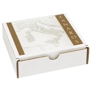 No Imprint - B-flute Corrugated Tuck Box With Inside Tuck Closure, 6 1/2" X 6" X 1 3/4"