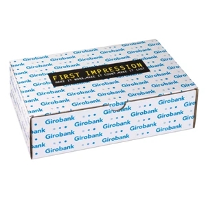 Addition Of Spot Mount Label - B-flute Corrugated Tuck Box With Inside Tuck Closure, 12 1/4" X 7 1/2" X 3 1/2"