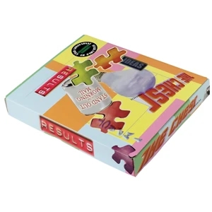 1 Color Copy On Lid Only - Recyclable E-flute Box With Material That Is A Finer Flute, 11" X 8 1/2" X 1 3/8"