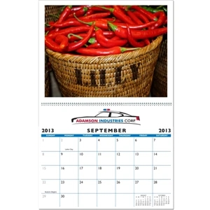 In The Image - Personalized 12 Picture Wall Calendar, Variable Data Printing