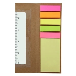 Imperial (r) - 50 Working Days - Sticky Note Holder With Ruler Function