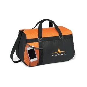 Sequel - Tangerine Orange - Sport Bag With Front Mesh Water Bottle Pocket