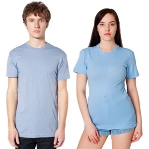 X S- X L-white - Unisex 100% Cotton Sheer Jersey Short Sleeve T-shirt. Blank