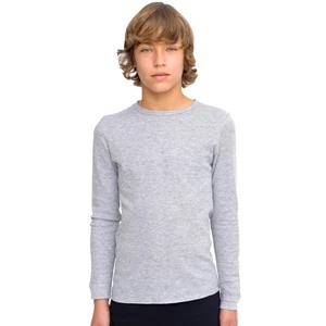 Colors - Size 10 And 12 - Youth Baby Thermal Long Sleeve T-shirt. Blank