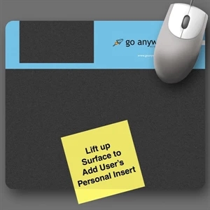 Frame-it Lift (r) Duratec (r) - 8"x9.5"x1/16"-duratec® - Lift-top Mouse Pad-5-day; Rush: 2 Or 3-day