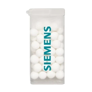 Mint Tin Maniacs - Large Pop-top Dispenser With Signature Peppermints. Breath Mints In Candy Dispenser