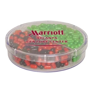 Food Gifts Superstore - Our Clear Acrylic Full Moon Show Piece Is Filled With Colored Bullet Candy