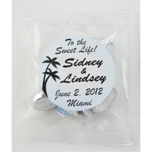 1oz. Hershey's Chocolate Kisses® Goody Bag