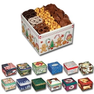 Utz(r) Snack On - 46 Oz. Assortment Of Utz Brand Caramel Popcorn, Chocolate Covered Pretzels And Chips