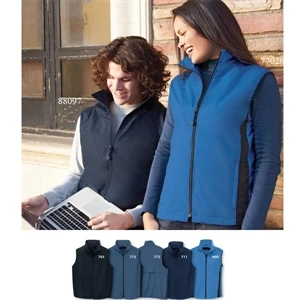 Techno Lite North End (r) - 2 X L - Men's Active Wear Vest With Water Resistant Finish And Piped Contrast Side Panels