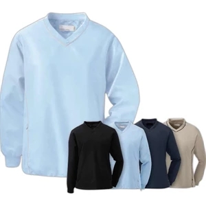 M.i.c.r.o. Plus North End (r) - 2 X L - Ladies' Wind Shirt With Teflon (r) And Shaped Piped Side Panels