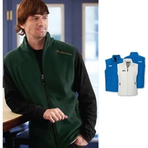 North End (r) Voyage - 2 X L - Men's Fleece Vest With Center Front Reverse Coil Zipper