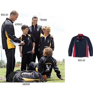 North End (r) - S- X L - Men's Woven Twill Athletic Jacket With Raglan Sleeves