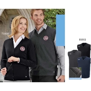 North End (r) Kenton - S- X L - Men's Soft Touch Vest With Fine Gauge Jersey Stitch Body