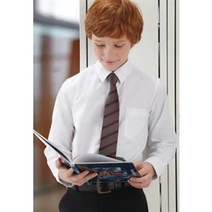 North End (r) Windsor - Youth Long Sleeve Oxford Shirt With Spread Collar